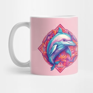 Cute Happy Dolphin Mug